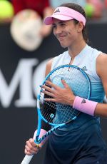 GARBINE MUGURUZA at 2019 Australian Open at Melbourne Park 01/15/2019