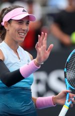 GARBINE MUGURUZA at 2019 Australian Open at Melbourne Park 01/15/2019