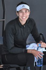 GARBINE MUGURUZA at 2019 Australian Open Practice Session at Melbourne Park 01/11/2019