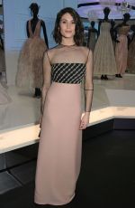 GEMMA ARTERTON at Christian Dior Designer of Dreams Preview in London 01/30/2019