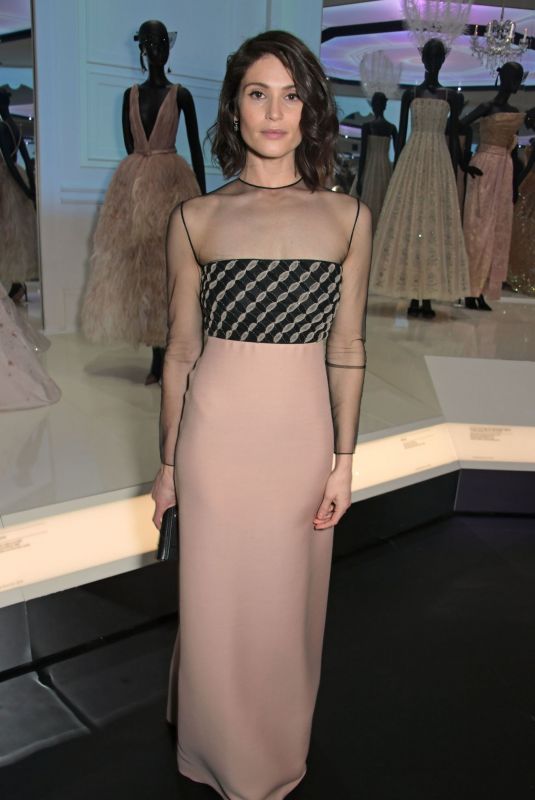 GEMMA ARTERTON at Christian Dior Designer of Dreams Preview in London 01/30/2019