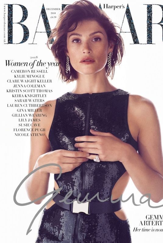 GEMMA ARTERTON for Harper’s Bazaar, UK October 2018