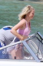 GEORGIA TIFFOLO iin Bikini Top on Vacation in Barbados 01/08/2019