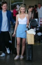 GEORGIA TOFFOLO Arrives at Airport in Barbados 01/05/2019