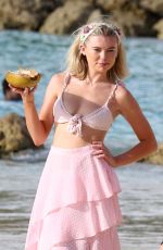 GEORGIA TOFFOLO at a Beach in Barbados 01/06/2019
