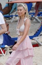GEORGIA TOFFOLO at a Beach in Barbados 01/06/2019