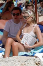 GEORGIA TOFFOLO at a Beach in Barbados 01/06/2019