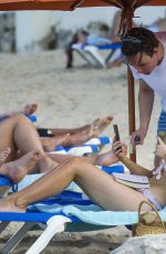 GEORGIA TOFFOLO in Bikini at a Beach in Barbados 01/06/2019