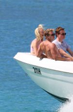 GEORGIA TOFFOLO in Bikini Top on Vacation in Barbados 01/08/2019