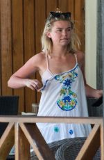 GEORGIA TOFFOLO Out for Lunch in Barbados 01/13/2019