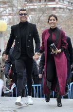 GEORGINA RODRIGUEZ and Cristiano Ronaldo at Court in Madrid 01/22/2019
