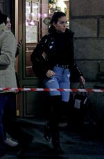 GEORGINA RODRIGUEZ Out Shopping in Milan 01/02/2019