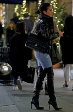 GEORGINA RODRIGUEZ Out Shopping in Milan 01/02/2019