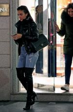 GEORGINA RODRIGUEZ Out Shopping in Milan 01/02/2019