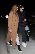 GIGI and BELLA HADID Out in New York 01/16/2019