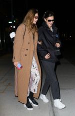 GIGI and BELLA HADID Out in New York 01/16/2019