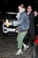 GIGI HADID Arrives at Her Apartment in New York 01/11/2019