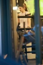 GIGI HADID at Gotham Gym in New York 01/18/2019
