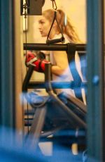 GIGI HADID at Gotham Gym in New York 01/18/2019