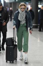 GIGI HADID at Malpensa Airport in Milan 01/12/2019