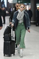 GIGI HADID at Malpensa Airport in Milan 01/12/2019