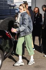 GIGI HADID at Malpensa Airport in Milan 01/12/2019