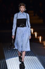 GIGI HADID at Prada Runway Show in Milan 01/13/2019