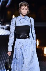 GIGI HADID at Prada Runway Show in Milan 01/13/2019