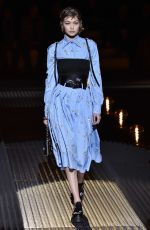 GIGI HADID at Prada Runway Show in Milan 01/13/2019