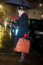 GIGI HADID Heading to New Yer