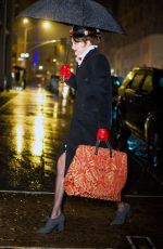 GIGI HADID Heading to New Yer