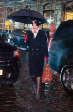 GIGI HADID Heading to New Yer