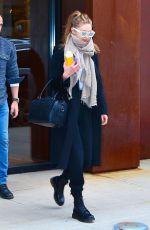 GIGI HADID Leaves her Apartment in New York 01/23/2019