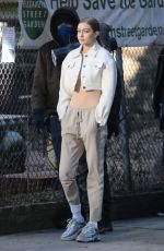 GIGI HADID on the Set of a Photoshoot in New York 01/11/2019