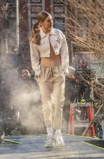 GIGI HADID on the Set of a Photoshoot in New York 01/11/2019