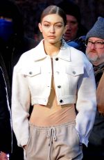 GIGI HADID on the Set of a Photoshoot in New York 01/11/2019