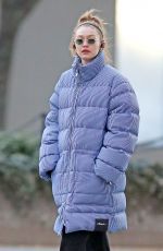 GIGI HADID Out and About in New York 01/11/2019