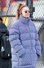 GIGI HADID Out and About in New York 01/11/2019
