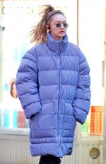 GIGI HADID Out and About in New York 01/11/2019