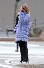 GIGI HADID Out and About in New York 01/11/2019