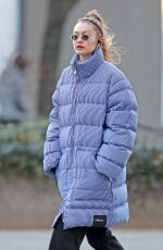 GIGI HADID Out and About in New York 01/11/2019