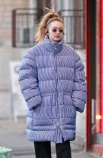 GIGI HADID Out and About in New York 01/11/2019
