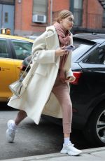 GIGI HADID Out and About in New York 01/19/2019