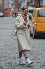 GIGI HADID Out and About in New York 01/19/2019