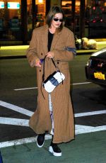 GIGI HADID Out in New York 01/16/2019