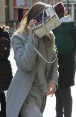 GIGI HADID Out in New York 01/17/2019