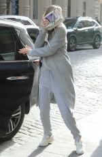 GIGI HADID Out in New York 01/17/2019