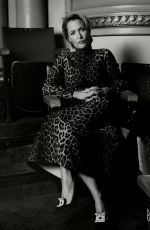 GILLIAN ANDERSON for Vogue Magazine, UK March 2019