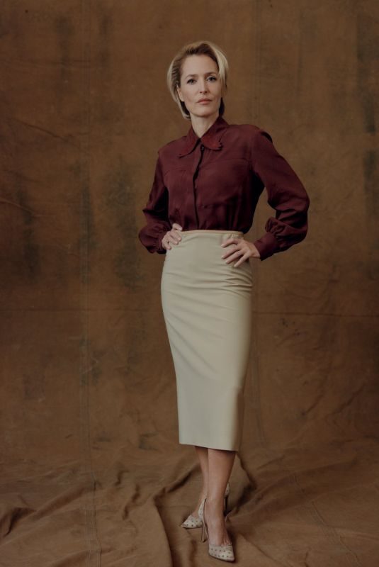 GILLIAN ANDERSON for Vogue Magazine, UK March 2019