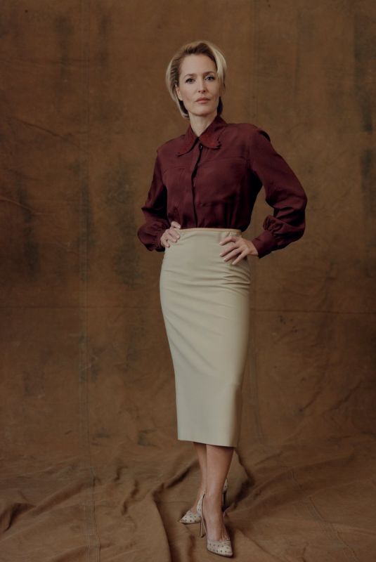 GILLIAN ANDERSON for Vogue Magazine, UK March 2019